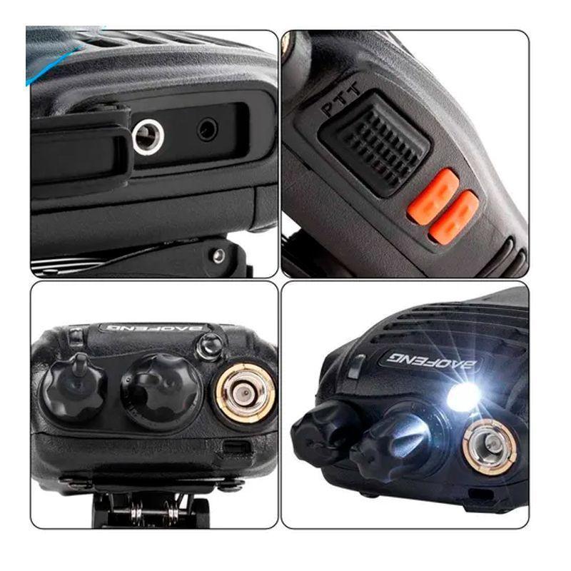 Transceptor Intercomunicador Baofeng VHF-UHF BF666S para Comunicaciones de Corto Alcance-2