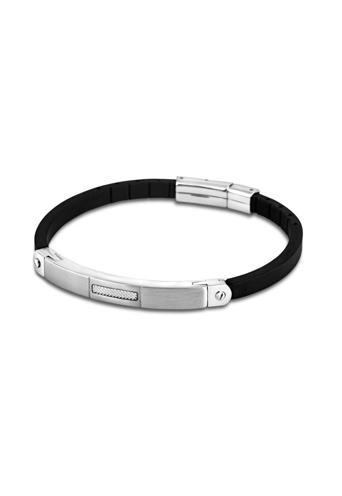 Pulsera LS1731-2/1 Lotus Style Hombre Men In Black-0