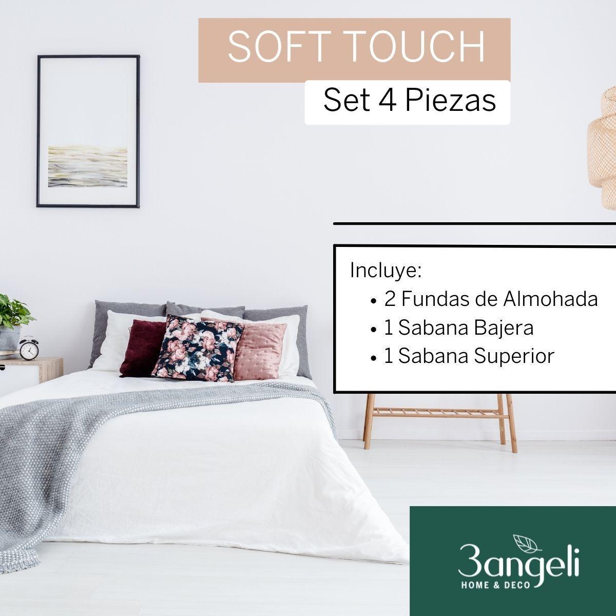 Sábanas Lujo Serie 1800 Super King Rosa 3angeli-2