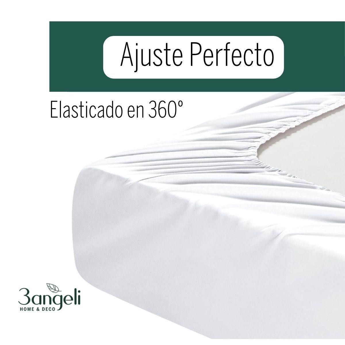 Sábanas Lujo Serie 1800 Super King Rosa 3angeli-5