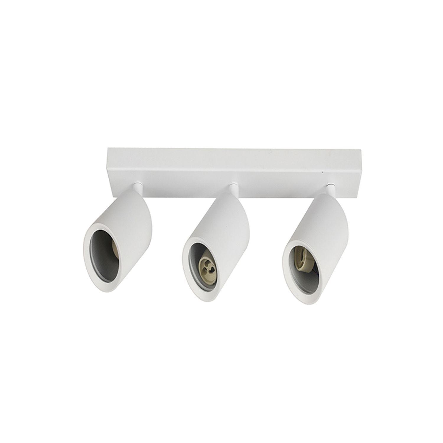 Foco Spotlight Sobrepuesto Cielo O Muro 3*GU-10 Blanco W-0