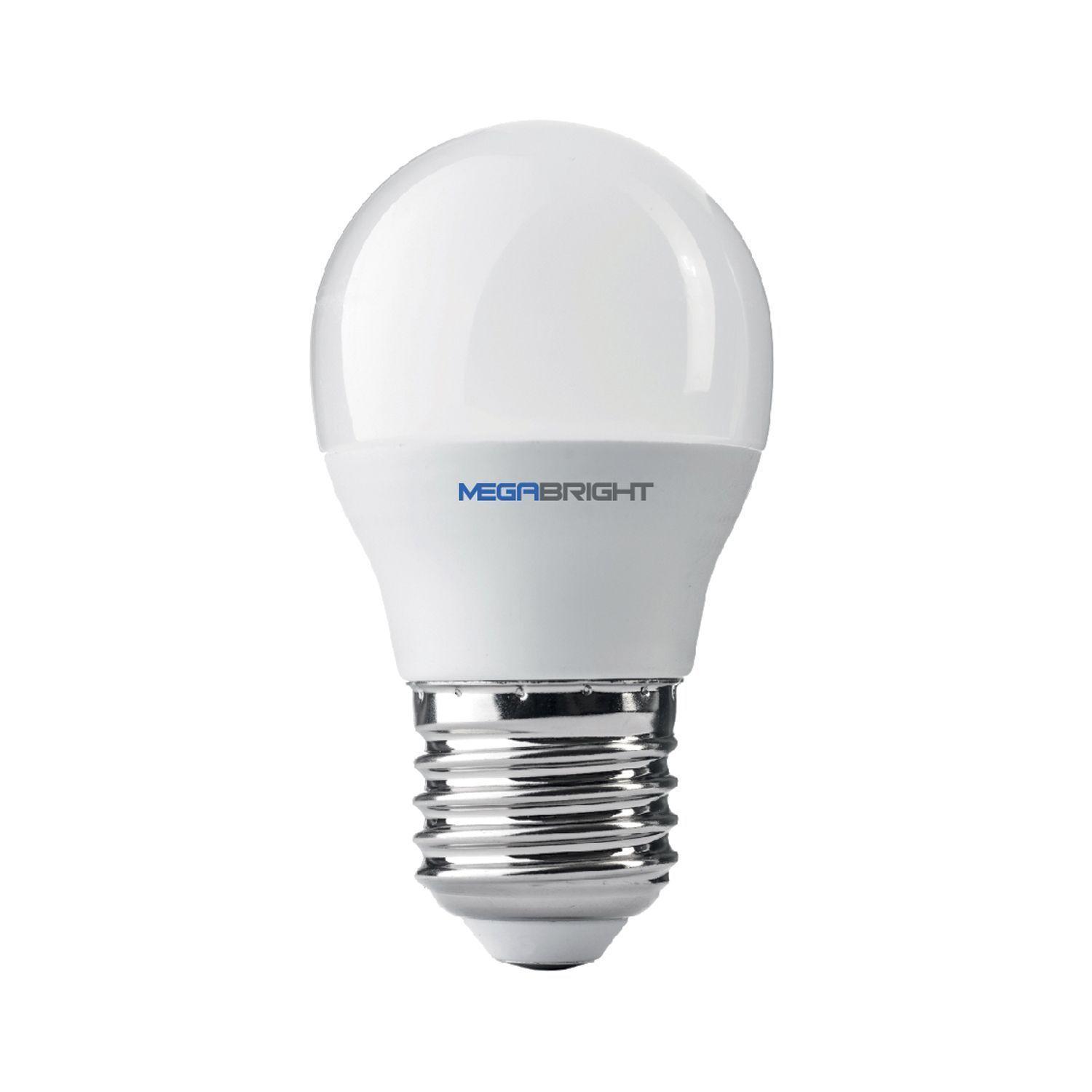 Pack 10 Ampolletas LED E-27 Bola G45 5W Cálido-1