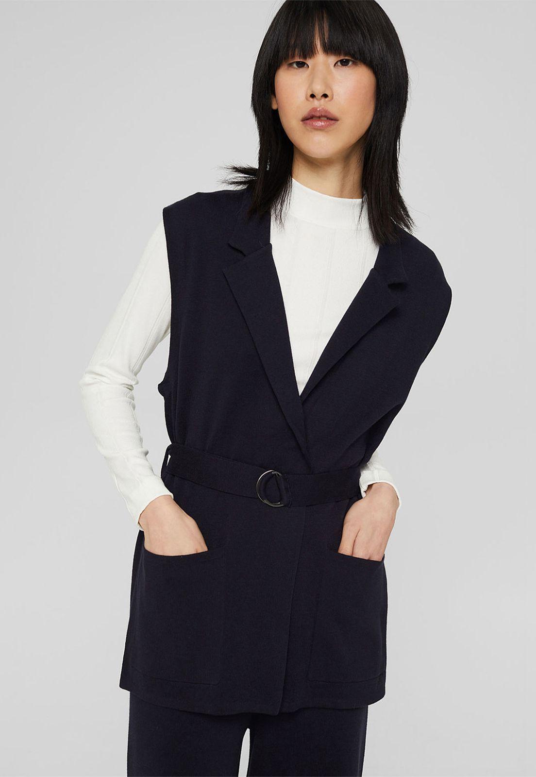 Cardigan Mujer Sin Mangas Esprit-0