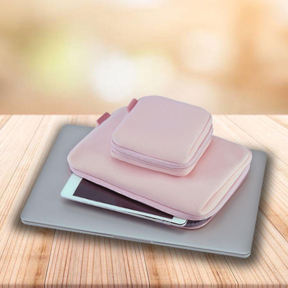 Organizador electrónico BAGSMART IPad 7.9”rosa-2