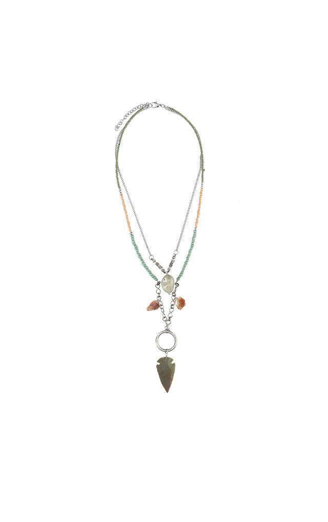 Collar Largo Jurassic Verde Humana-0