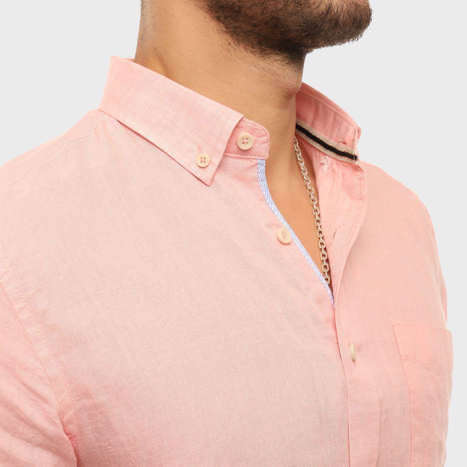 Camisa Casual Lino Lisa Arrow-2