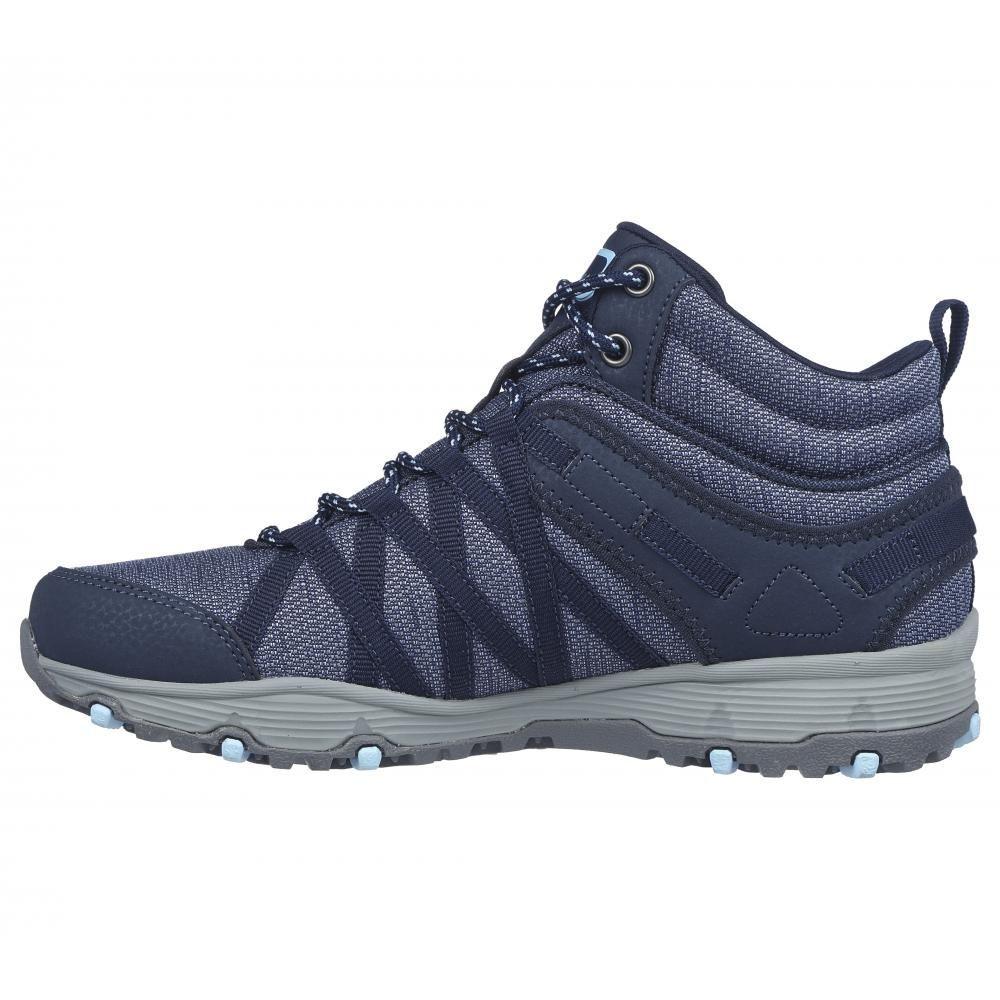 Zapatilla Mujer Seager Hiker Azul Skechers-3