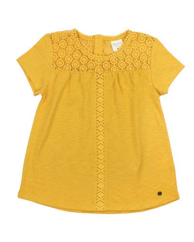 Polera Kids Niña Macramé Savage Ficcus-0