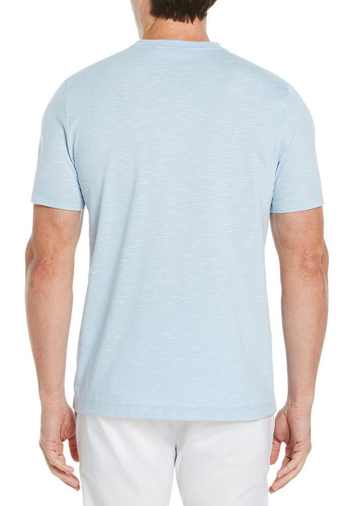 Polera tela slub celeste-1