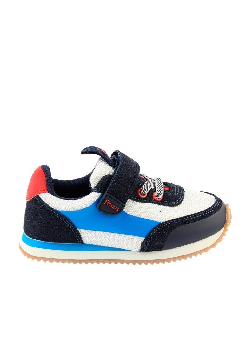 Zapatilla sport jogging velcro elastico a caminar niño 885-0