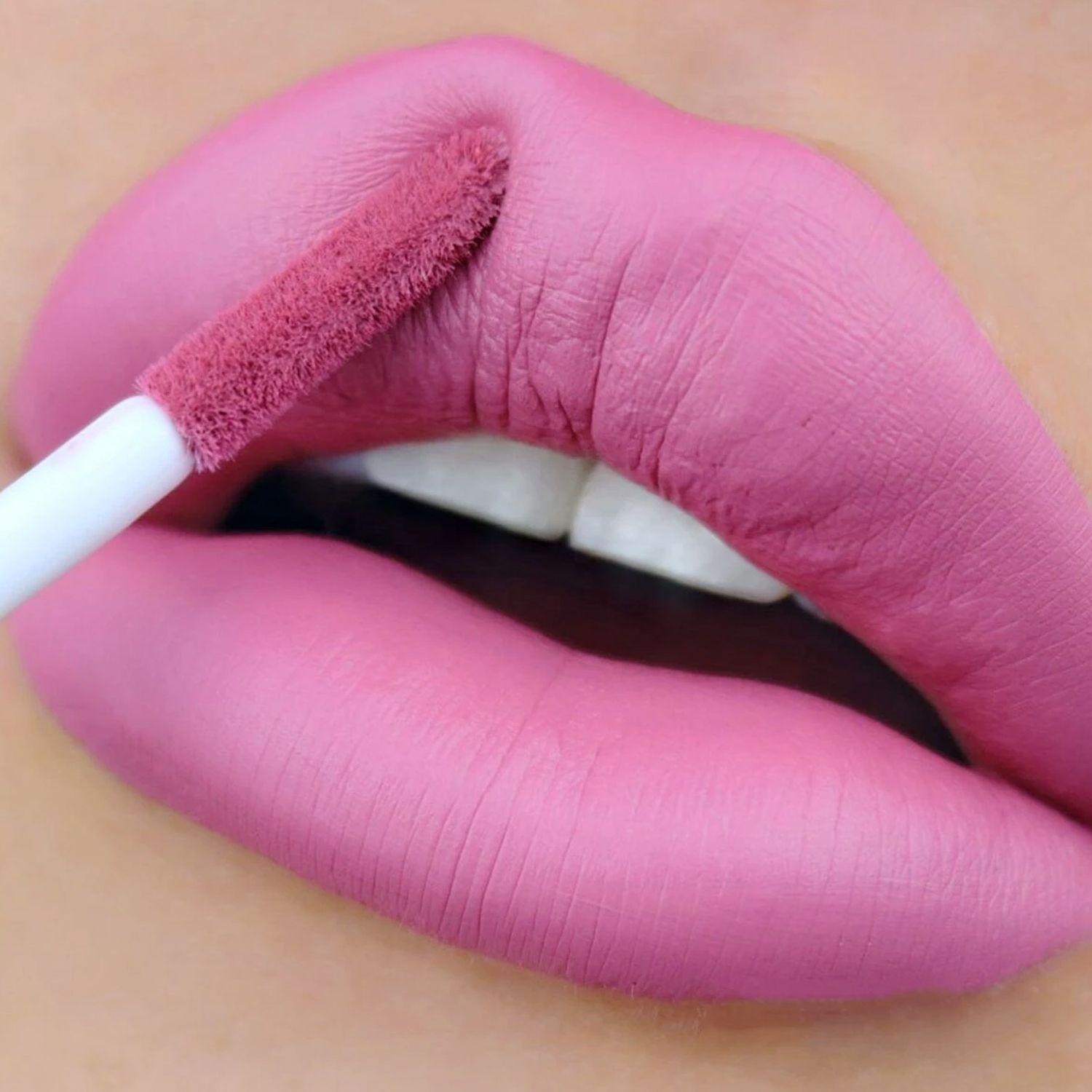Set de 8 Labiales Seal The Deal "The Lust" Color Rosa Beauty Creations-5