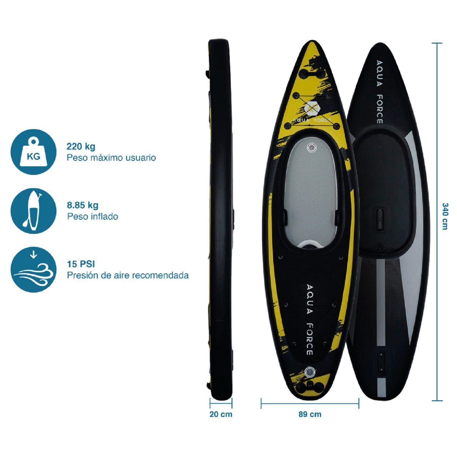 Stand Up Paddle 11’2” Kayak SUP – Doble Capa-3