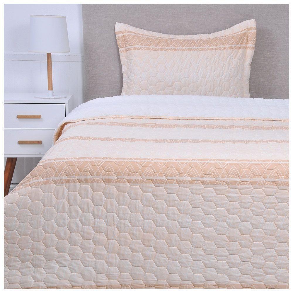 Quilt Sherpa Est. 1.5 P Peach-0