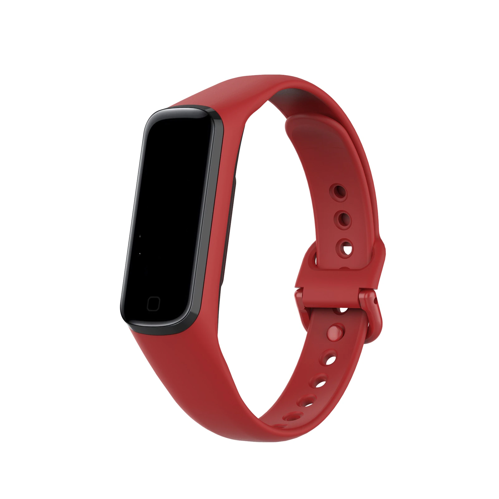 Correa Silicona Para Samsung Galaxy Fit 2 R-220 / Rojo-0