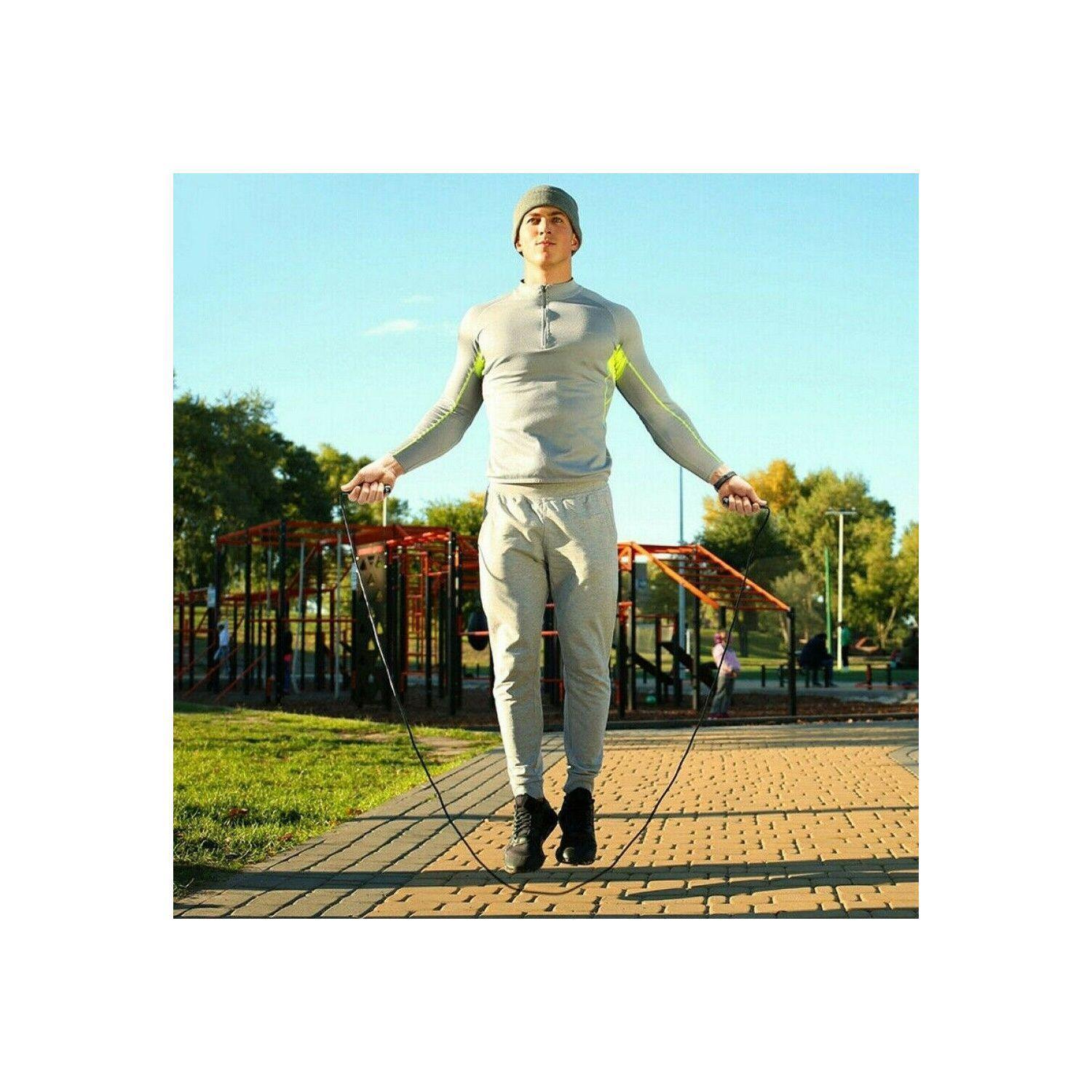 Cuerda De Salto Para Cardio Con Largo Ajustable - PuntoStore-3