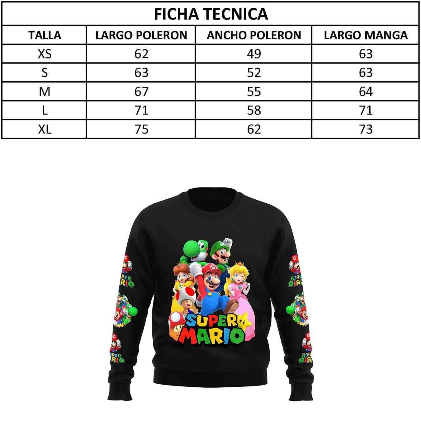 Polerón Polo Super Mario Bros D1-3