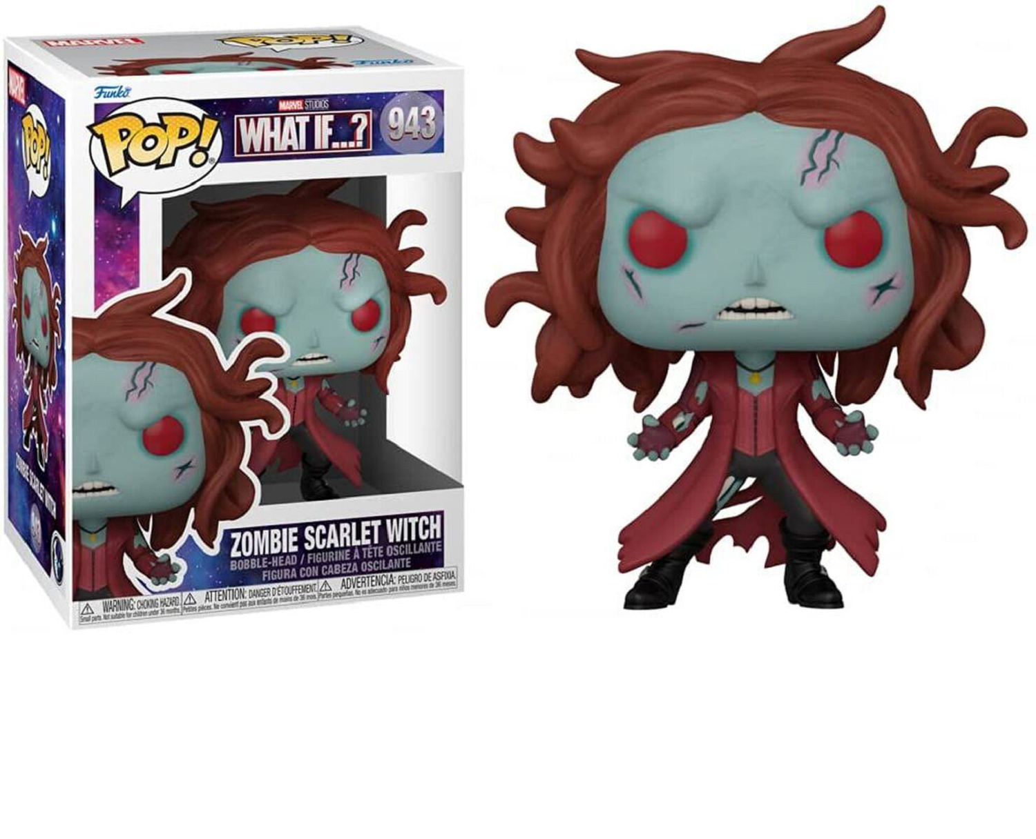Funko Pop Marvel Wanda Zombie 943-1