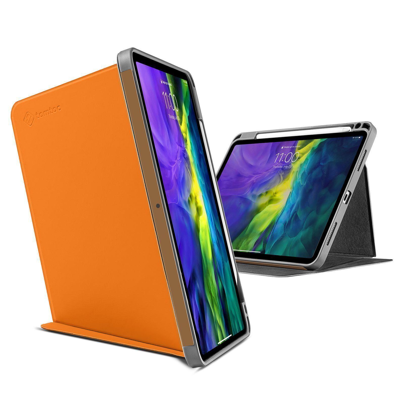 Tomtoc Funda vertical para iPad Pro 11"- Tangelo-1