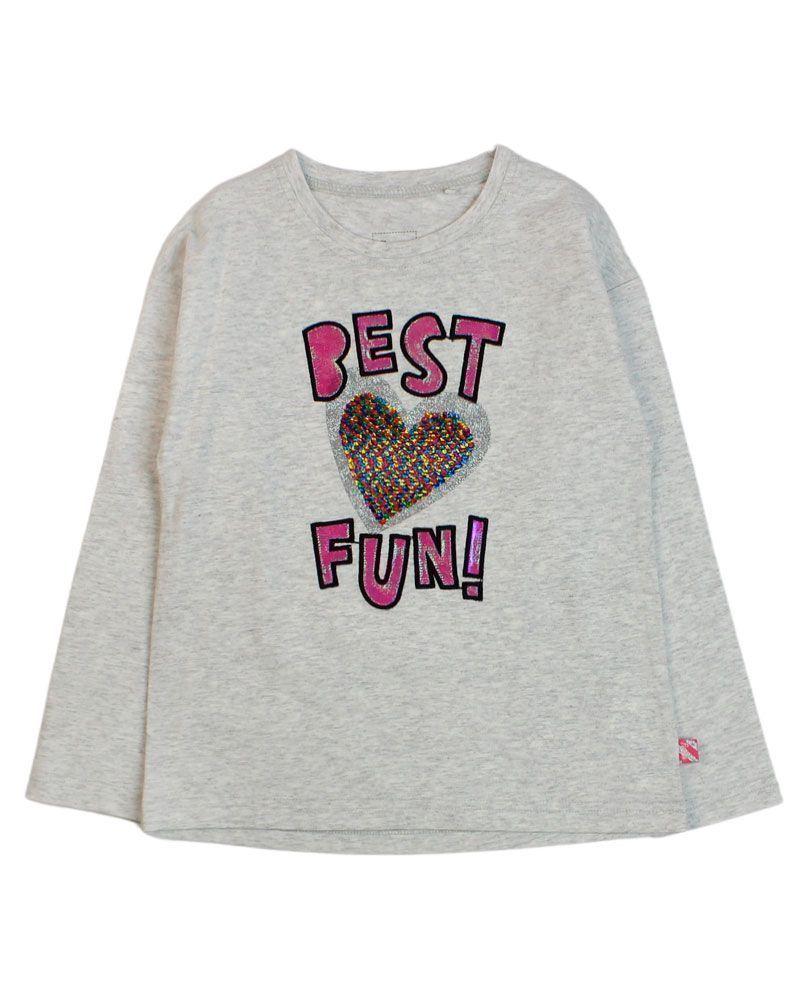 Polera Kids Niña Hombro Caído Tech Ficcus-0