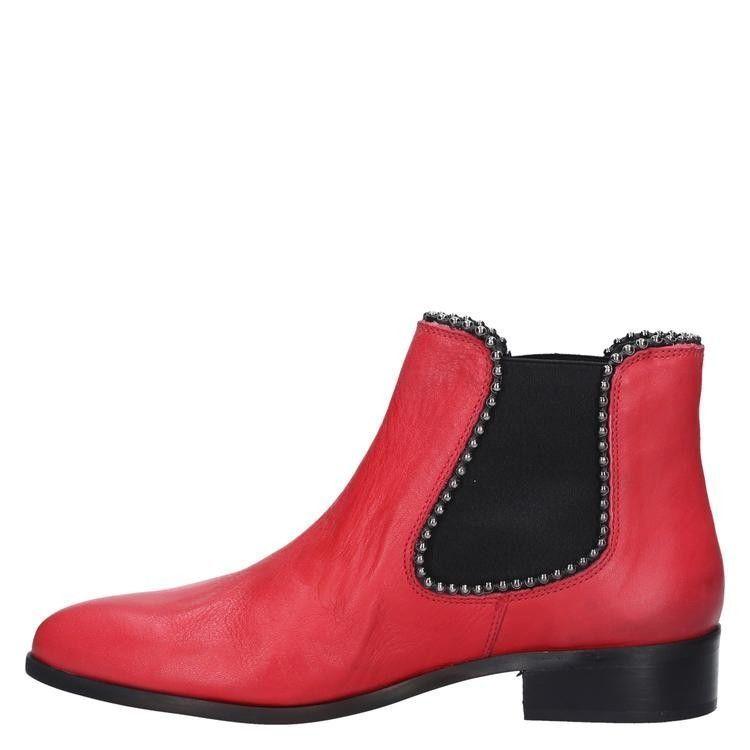 Botin Casual Mujer Mingo - 3197 Rojo-3