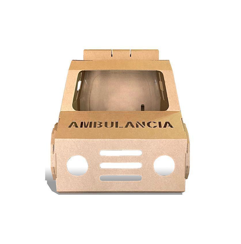 AMBULANCIA DE CARTÓN- Run run-2