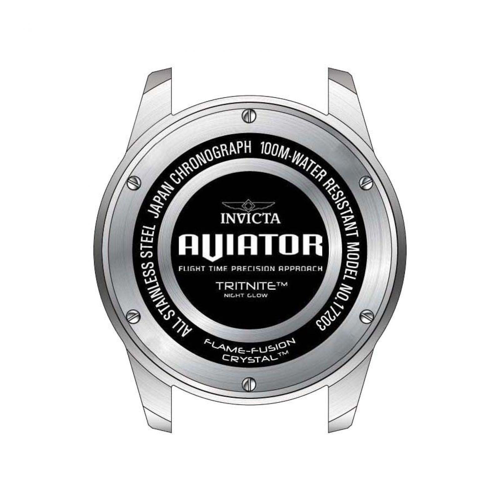 Reloj Invicta 17203 Aviator Quartz Hombre-5