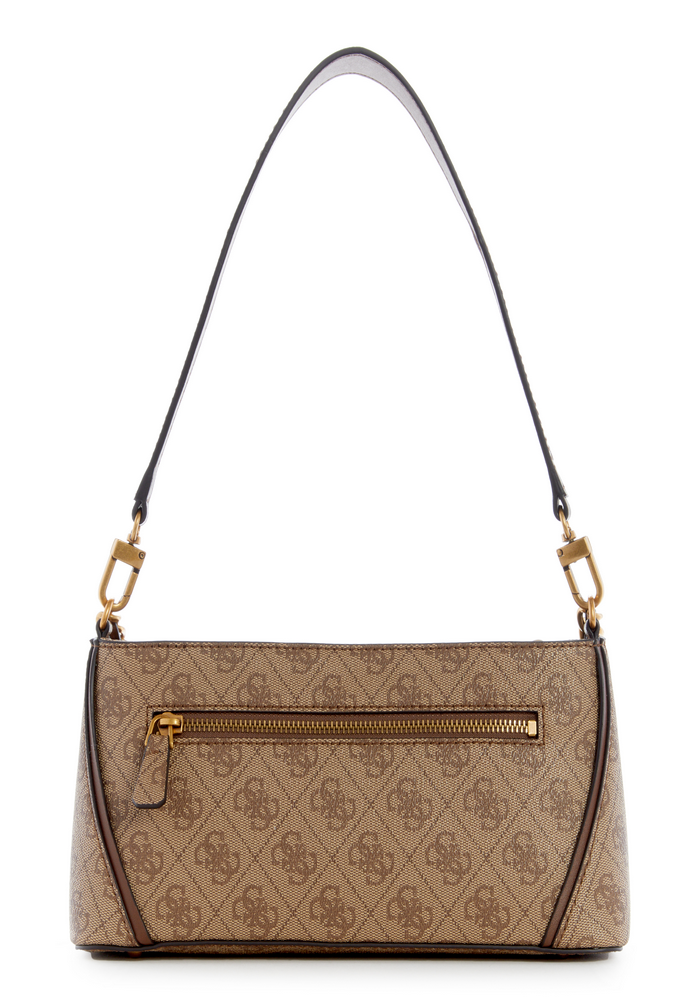 Cartera Izzy Top Zip Shoulder Bag Lgw Café Guess-2