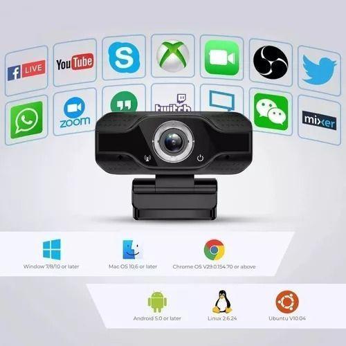 Cámara Web Hd 1080p Con Micrófono Integrado Y 2mpx-4