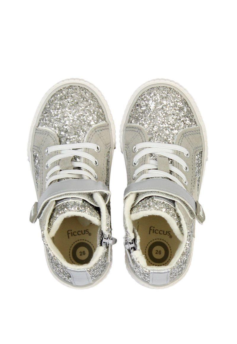 Zapatilla urbana caña velcro elastico a caminar niña 844-2