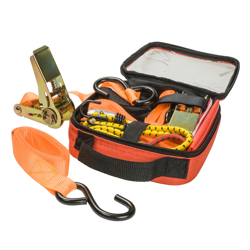 Kit Eslinga Cinta Correa De Amarre Para Equipaje 9 Pcs Kwb-2