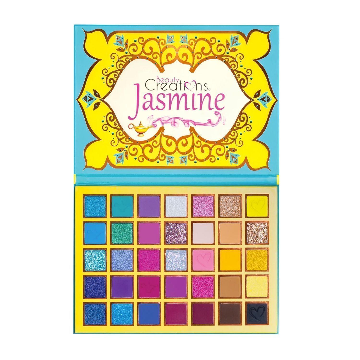 Pack Paleta De Sombra "Jasmine" + Set 12 Brochas Holo Fun y Estuche de Beauty Creations-1