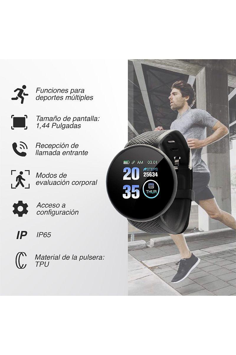 Smartwatch Reloj Inteligente N88 Negro-1