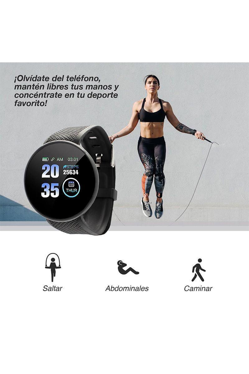 Smartwatch Reloj Inteligente N88 Negro-3