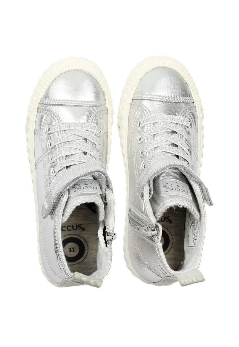 Zapatilla urbana caña velcro elastico a correr niña 899-2