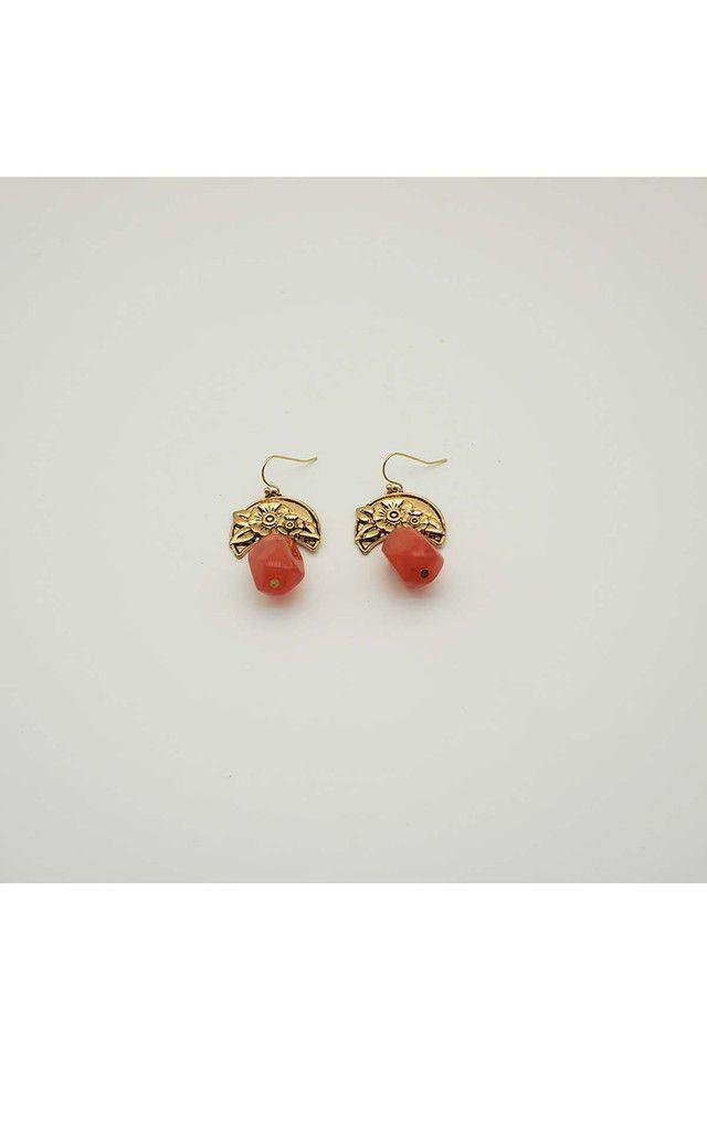 Aros Largos Fragola Dorado i-D-0