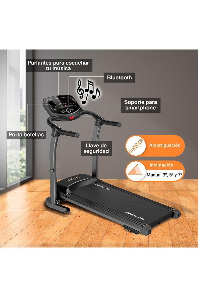 Pack Trotadora M201+ Bicicleta Spinning 6kg Negro-5