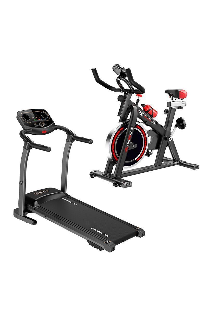 Pack Trotadora M201+ Bicicleta Spinning 6kg Negro-0