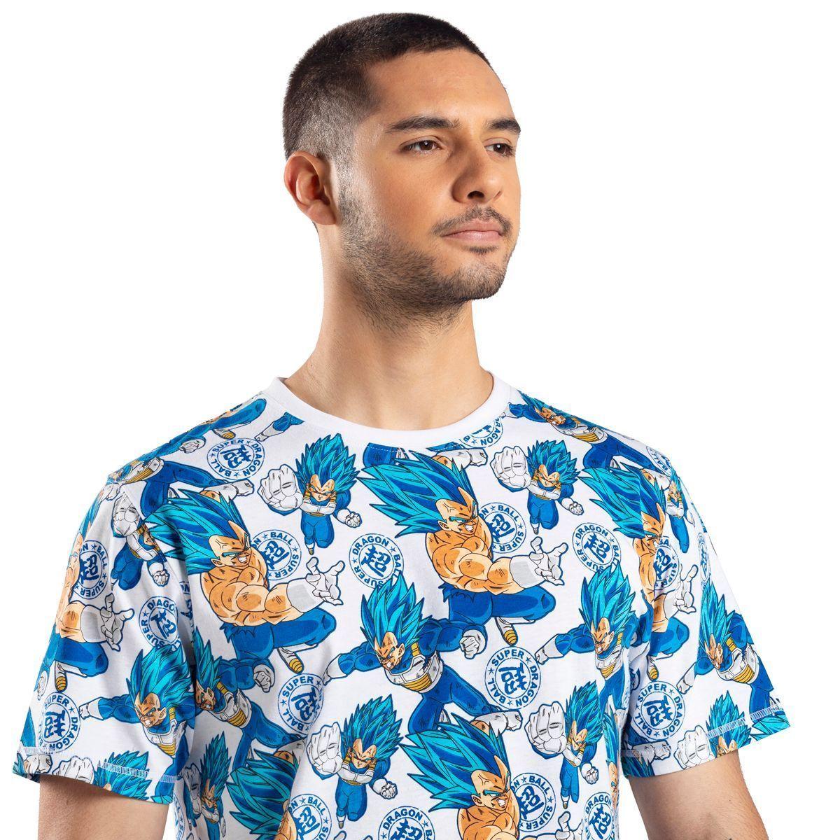 Polera De Algodón  Hombre Dragon Ball Super C4 Top-2