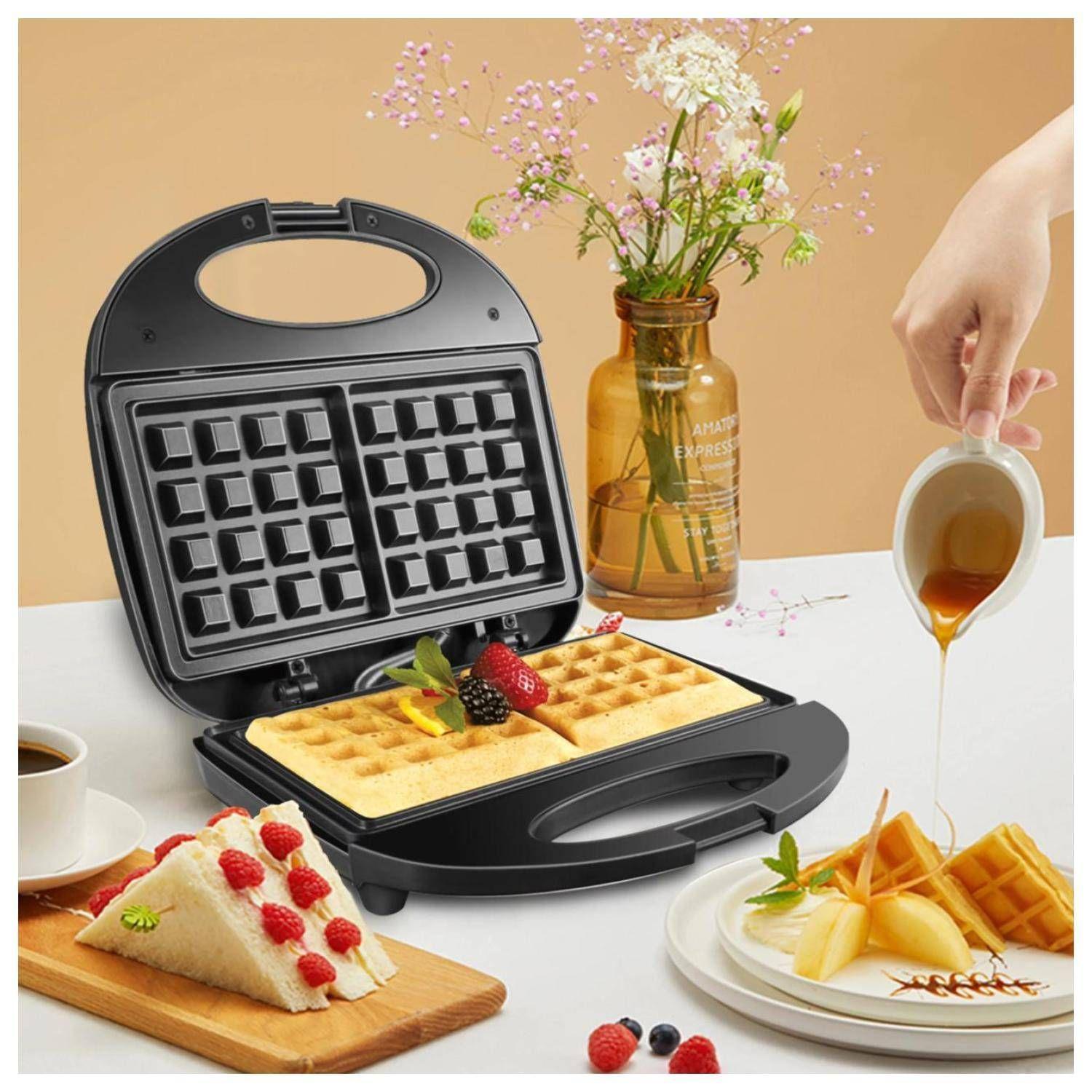 Maquina Para Waffles Wafflera 750w Haeger-3