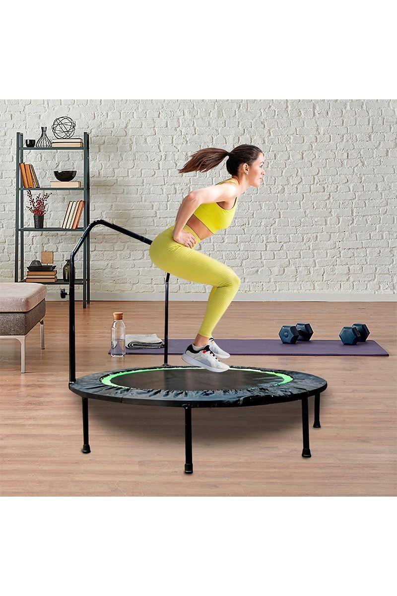 Trampolín 1.2M con Soporte Fit Cama Elástica Negro-5