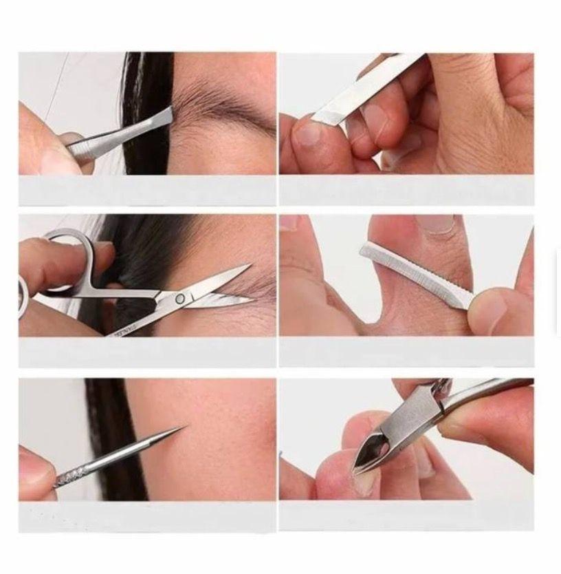 Kit Manicure Set Para Uñas Corta Uñas Set Pedicure-3