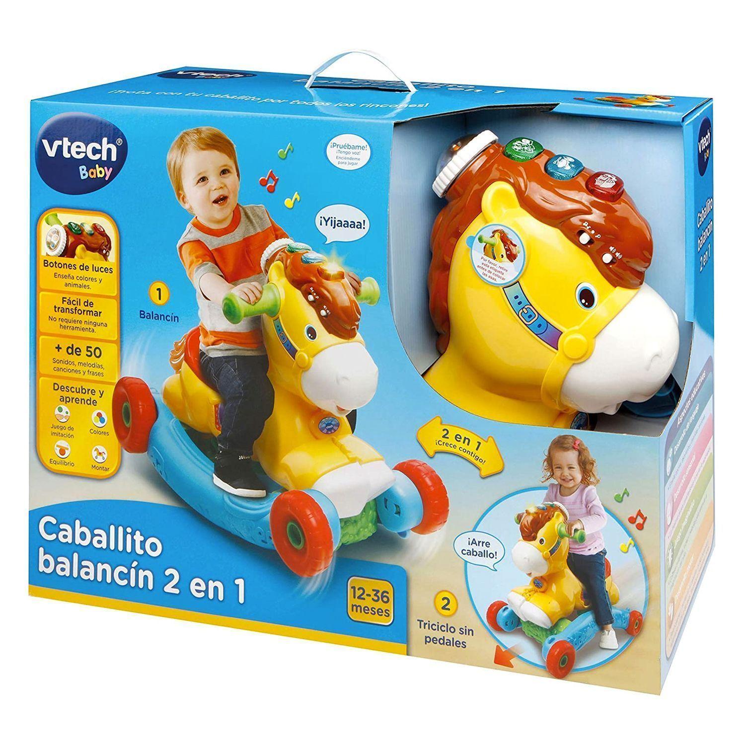 Correpasillos y Balancín 2 en 1 Caballito Vtech-0