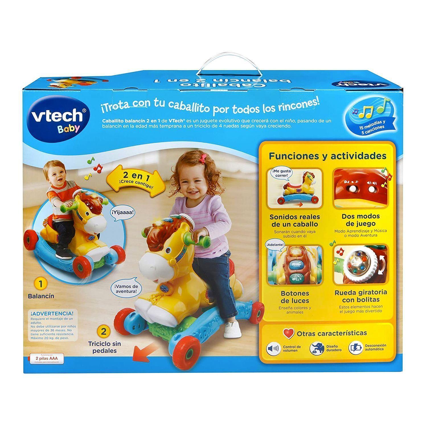 Correpasillos y Balancín 2 en 1 Caballito Vtech-1
