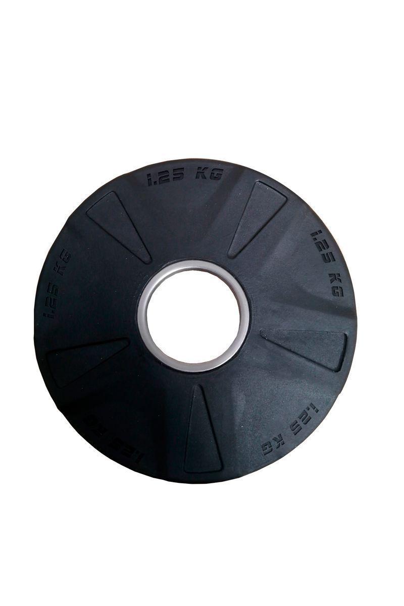 Disco Engomado para Barras 1,25 Kg Negro-0