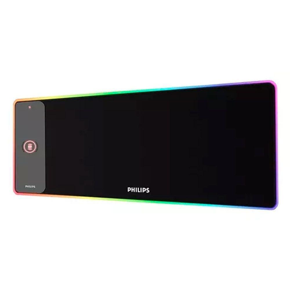 Mousepad Gamer 80x30 Philips L604 - Rgb Y Carga Inalambrica-0