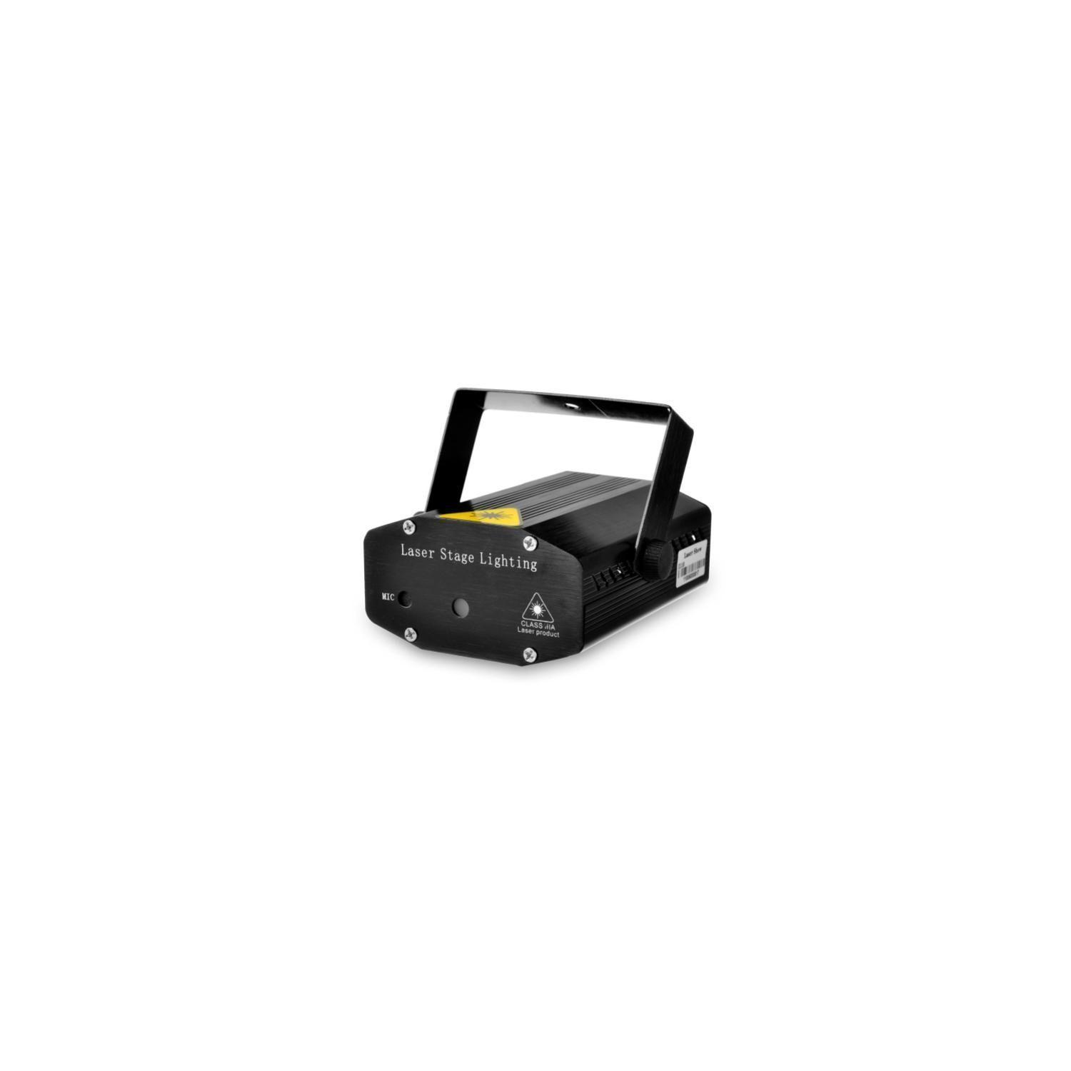 Luces Laser para Fiestas RGB Con Sensor Rítmico Mini Proyector-2