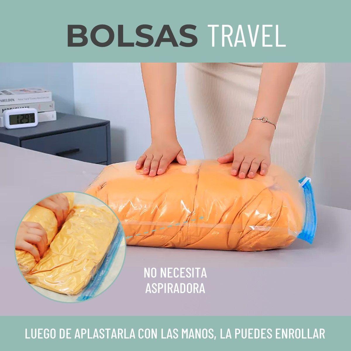 Pack Bolsas Al Vacio CasaTua Compresion Ropa Varios Tamaños-4