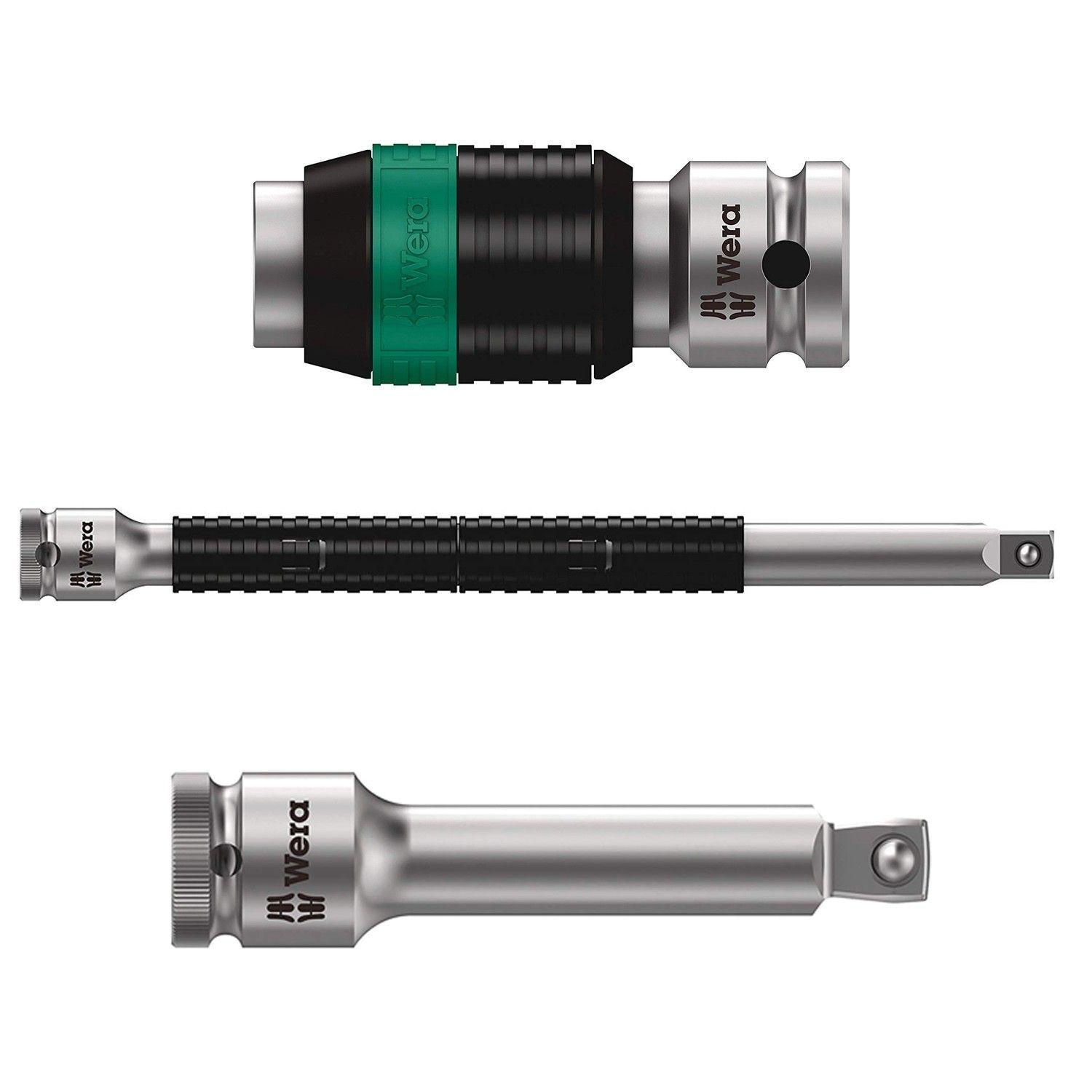 Juego de Carraca Zyklop Metal 1/4" 8100 SA 8-3