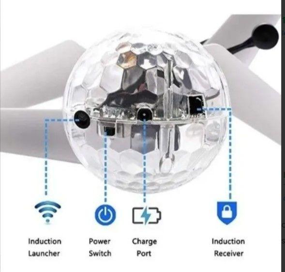 Drone Con Sensor Pelota Voladora Flying Ball-3