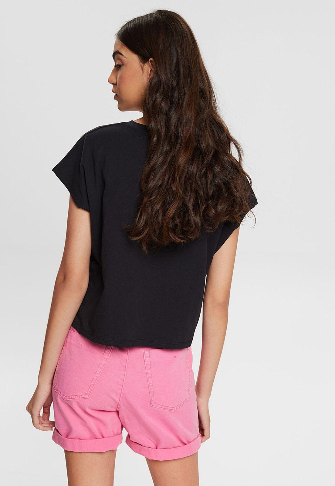 Polera Con Estampado Esprit-1